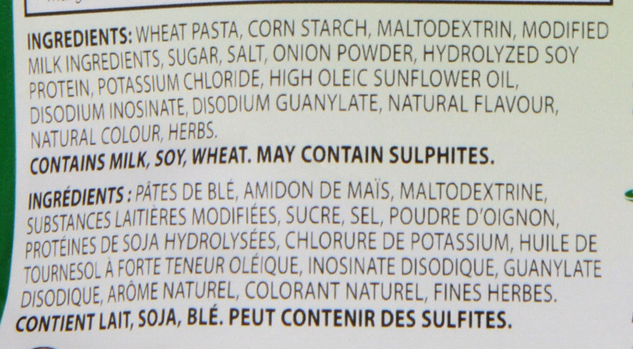 Knorr Pasta Butter & Herb Side Dish, 136g/4.8oz, Pack, (Imported from Canada)