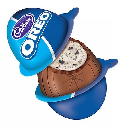 Oreo Easter Eggs Milk Chocolate with Creme Filling and Cookie Bits - (Bundle of 6) {Imported from Canada}