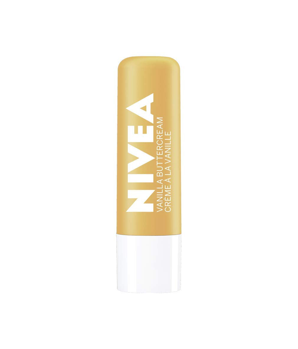 Nivea Vanilla Buttercream Lip Balm Sticks, 2ct, 4.8g (Imported from Canada)