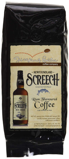 Jumping Bean Screech Coffee 454g/1lb. {Imported from Canada}