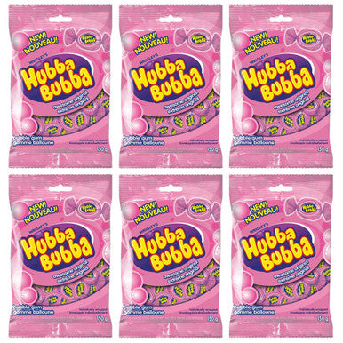 Hubba Bubba Awesome Original Bubble Gum 150g/5.3 oz., (6-Pack) {Imported from Canada}