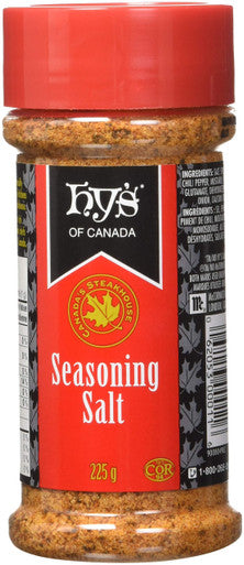 Hy's of Canada, Seasoning Salt, 225g/7.93oz., {Imported from Canada}