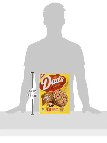 Christie Dad's Oatmeal Chocolate Chip Cookies 48ct, 1.8kg/4lb. box{Imported from Canada}