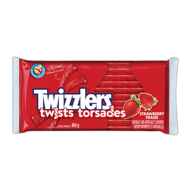 Twizzlers Strawberry Flavored (454g / 16oz per pack) {Imported from Canada}