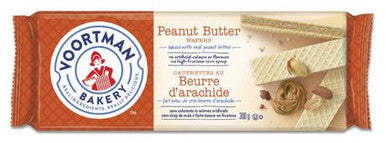 Voortman Bakery Peanut Butter Wafers 300g/10.6 oz.,, {Imported from Canada}