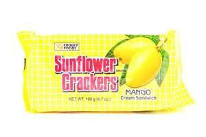 Croley Foods Sunflower Crackers (Mango Cream) 190g Each (7pk)