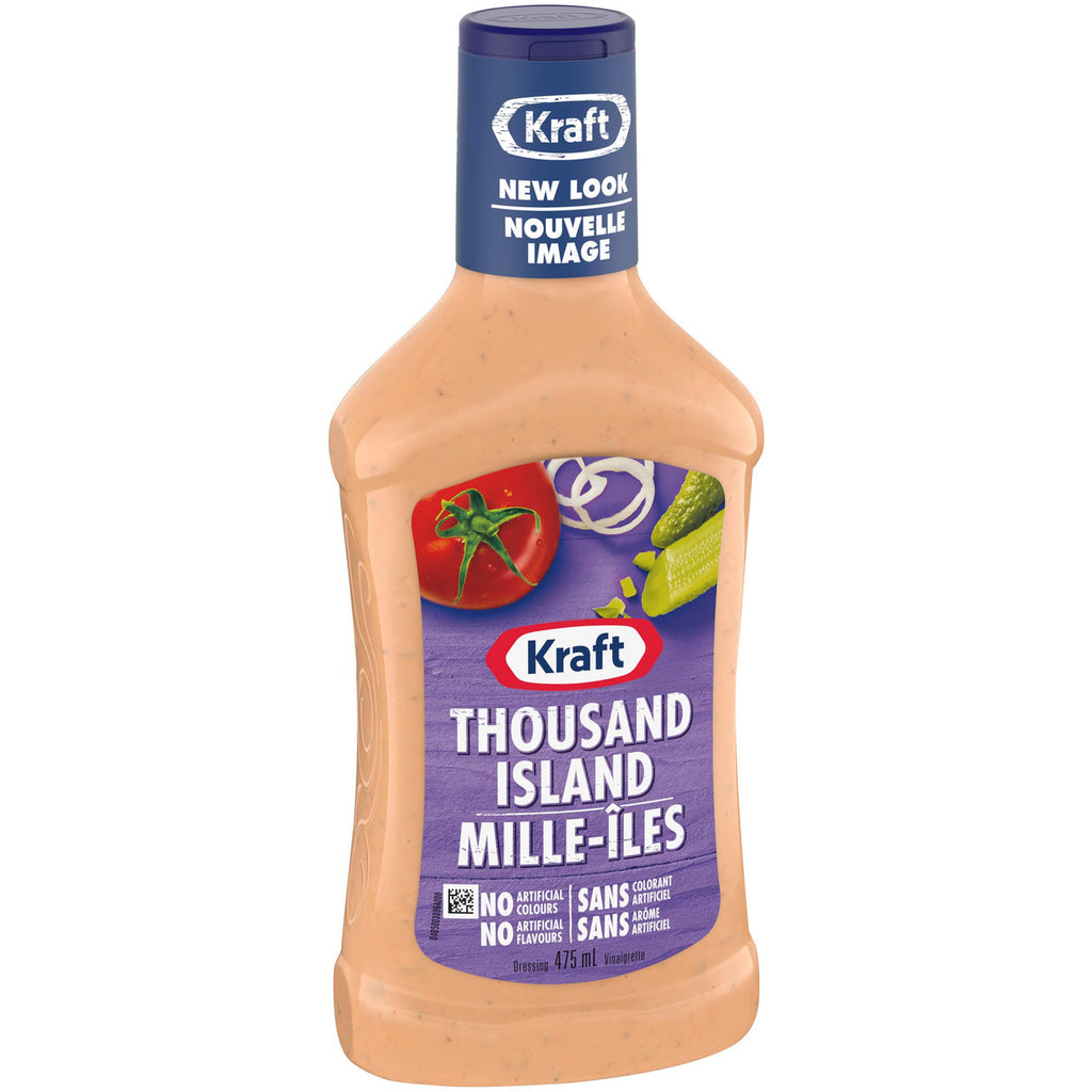 KRAFT Thousand Island Dressing, 475ml/16.1oz  {Imported from Canada}