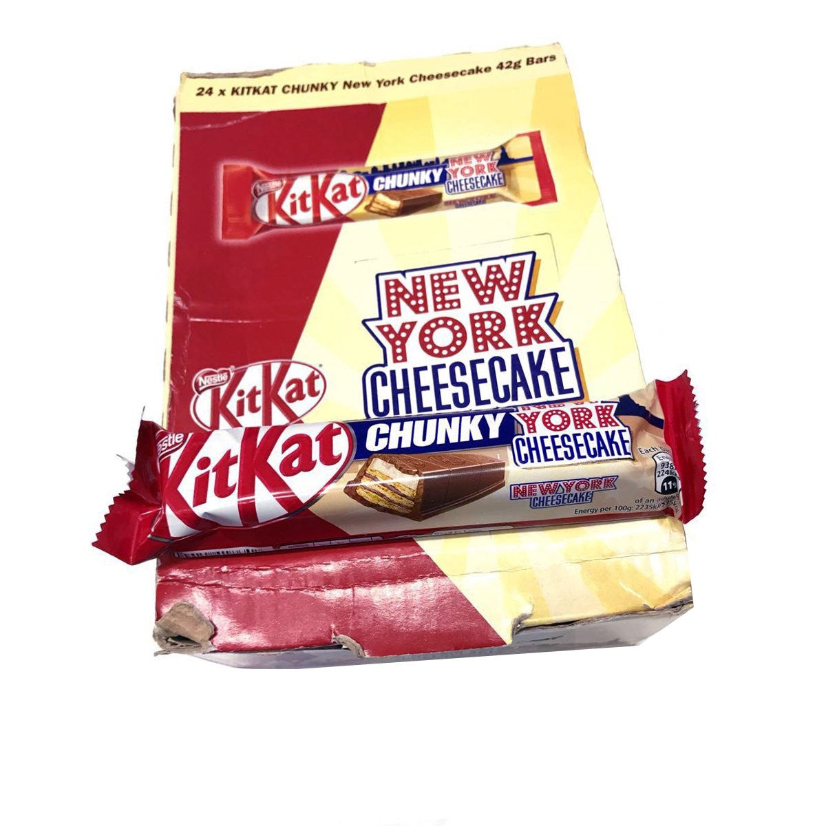 Nestle Kit Kat Chunky New York Cheesecake 24x42g {Imported from Canada}