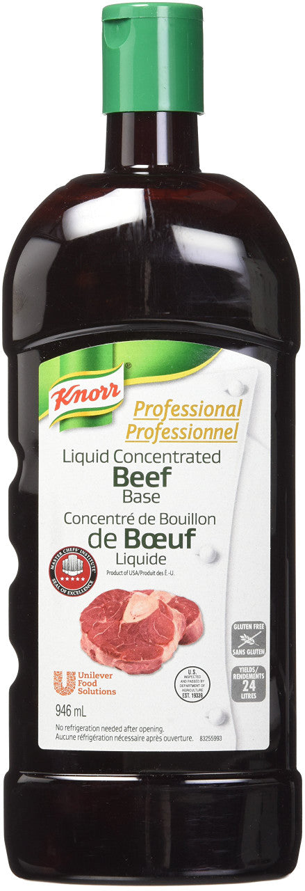 Knorr Liquid Concentrated Base Beef for Restaurants, 946ml - {Canadian}