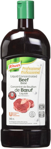 Knorr Liquid Concentrated Base Beef for Restaurants, 946ml - {Canadian}