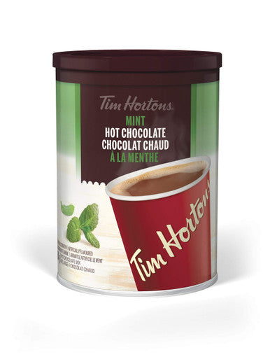 Tim Hortons Mint Hot Chocolate Can, 500g/17.6oz., (Imported from Canada)