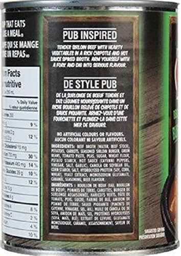 Campbell's Chunky BBQ Chipotle Sirloin Burger Soup, 540ml/18.3 oz. (Canadian)