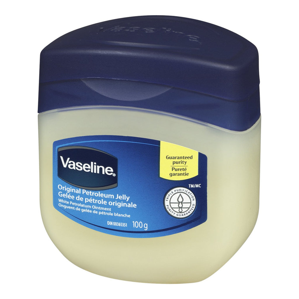 Vaseline Original Petroleum Jelly, 100g/3.5 oz., (Imported from Canada)