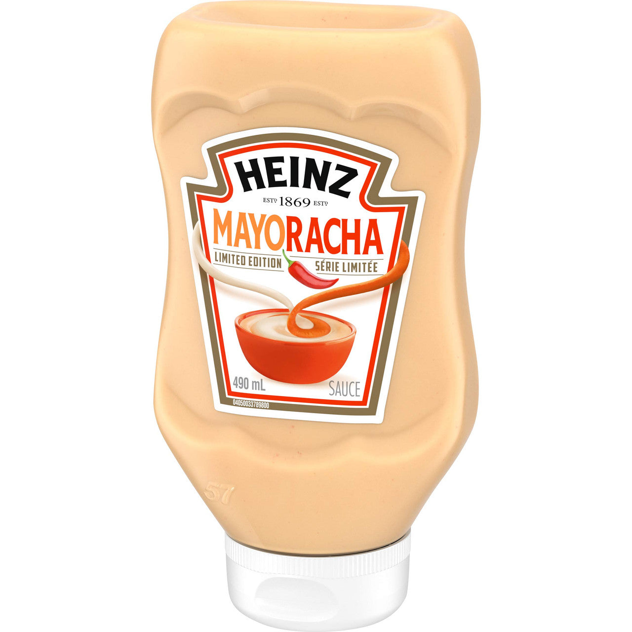 Heinz Mayoracha Sauce, Hot Sauce, 490ml/16.6 fl. oz., {Imported from Canada}
