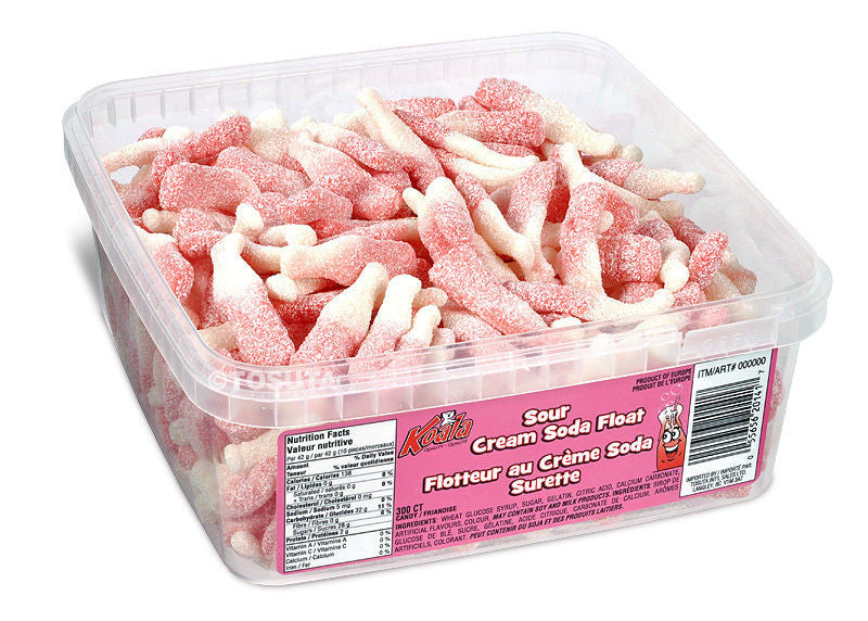 Koala Cream Soda Float, 1.8kg/63.5 oz., 300 Count Tub {Imported from Canada}