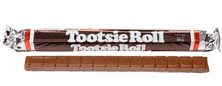 Tootsie Roll Giant Bars Candy, 85g/3 oz. per bar (24 Count) {Imported from Canada}