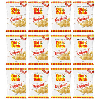 Old Dutch Original Potato Chips (12 Bags x 40g/ 1.4oz) Bundle {Imported from Canada}