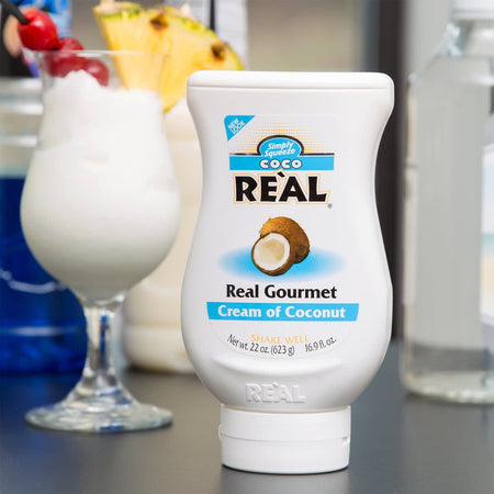 Coco Real Cream of Coconut, 595g/21 oz., Cocktail Mix - {Imported from Canada}