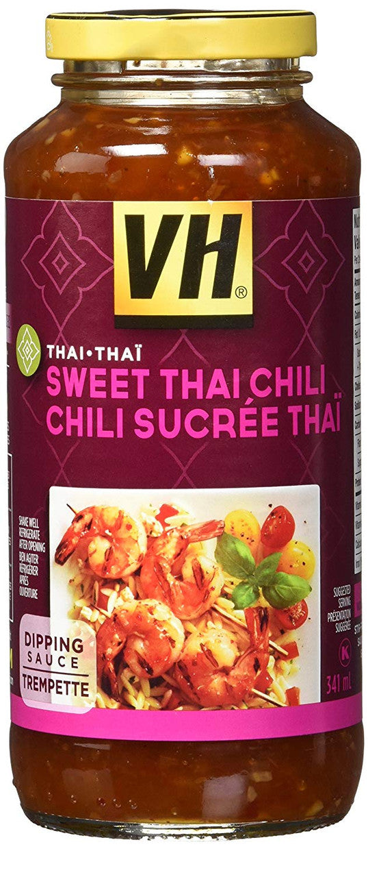 VH Sweet Thai Chili Dipping Sauce, 341ml/11.5oz, Jar, {Imported from Canada}