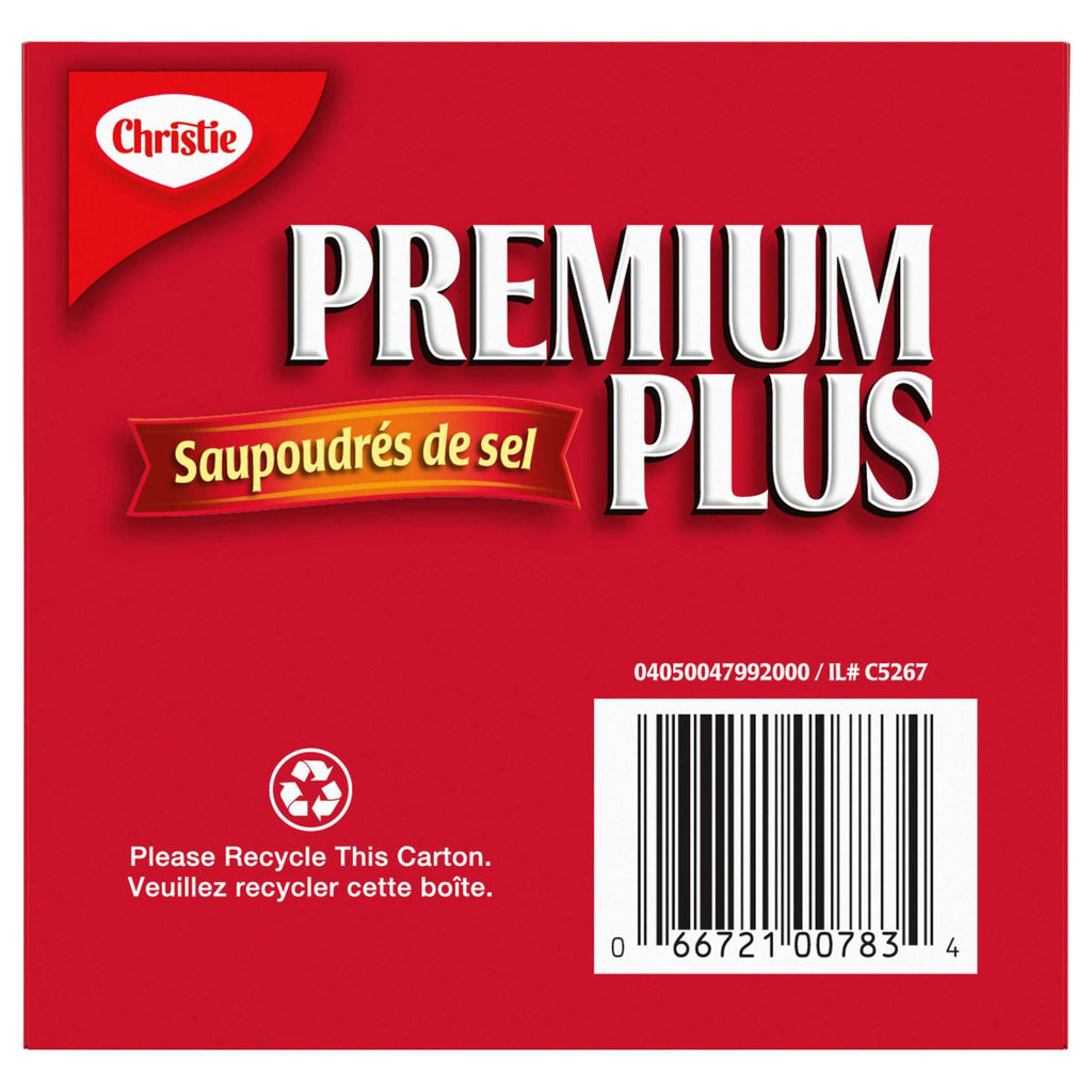 Christie Premium Plus Salted Crackers, 450g/15.9oz,(Imported from Canada)