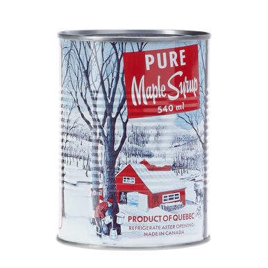Decacer Pure Maple Syrup, #1 Medium, 540ml/18.26oz. Can,(8pk) (Imported from Canada)