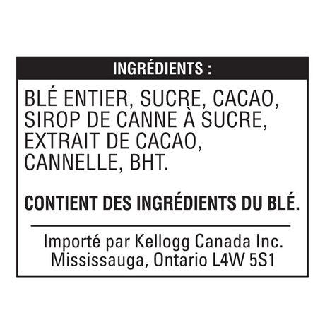 Kellogg's Mini-Wheats! Unfrosted Cocoa Cereal, 456g/16 oz., {Imported from Canada}