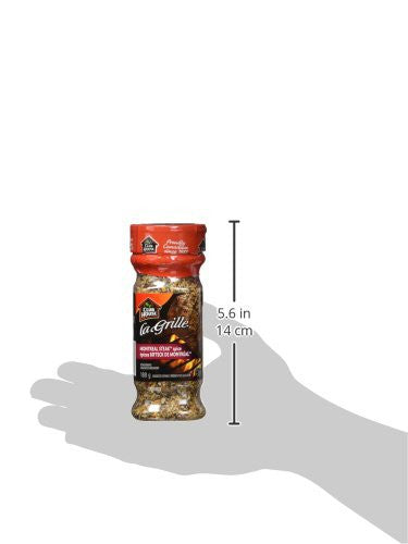 Club House La Grille Montreal Steak Spice, 188g/6.6oz., {Imported from Canada}