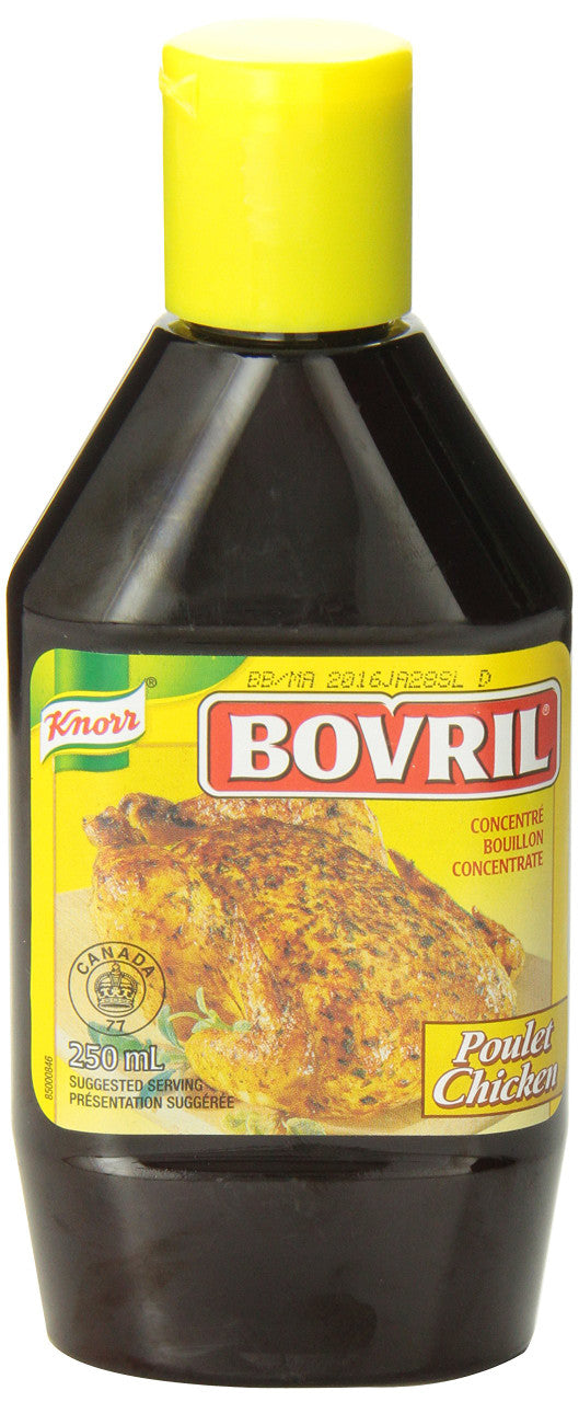 Knorr Bovril Chicken Concentrated Liquid Stock 250mL/8.45oz, (Imported from Canada)