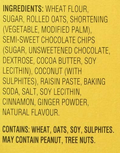 Christie Dad's Oatmeal Chocolate Chip Cookies 300g (10.6oz) {Imported from Canada}