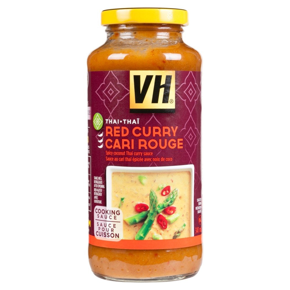 VH Red Curry Cooking Sauce, 341ml/11.5oz, Jar, {Imported from Canada}