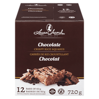 Laura Secord Chocolate Crispy Rice Squares 12 bars/60g/2.1oz. each, (Imported from Canada)