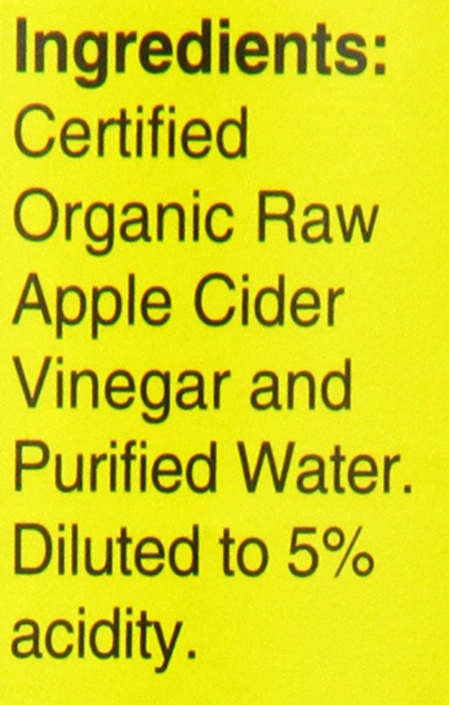 Bragg Organic Raw Apple Cider Vinegar, 946ml/32oz., {Imported from Canada}