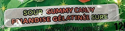 Sour Tongue TINGLERS, (120g/4.2 oz. Each) Sour Keys Gummy Candies,(3 pack) {Imported from Canada}