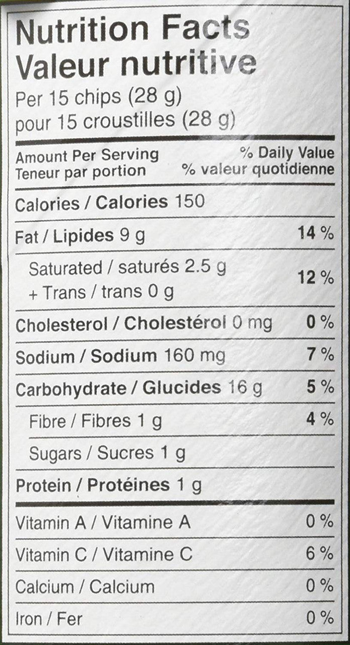Pringles Sour Cream & Onion Flavour Potato Chips, 156g/5.5 oz., (Imported from Canada)