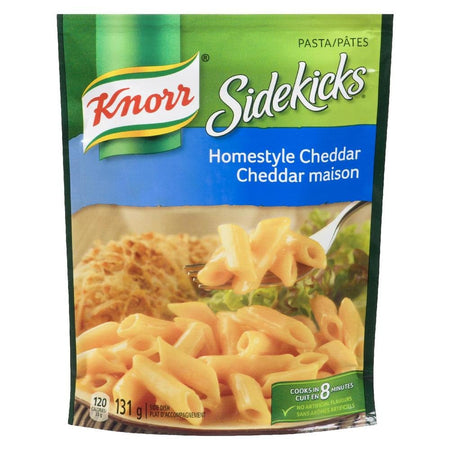 Knorr Sidekicks Homestyle Cheddar, 131g & Three Cheese, 133g, 50 of each, {Imported from Canada}