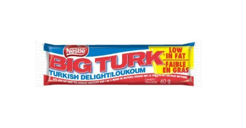 Nestle Big Turk Chocolate Bars, Pack of 36, 2.16kg/4.8lbs, Box, {Imported from Canada}