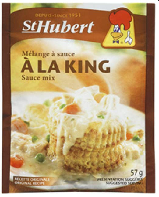St Hubert A La King sauce mix 57g/ 2 oz., (Imported from Canada)