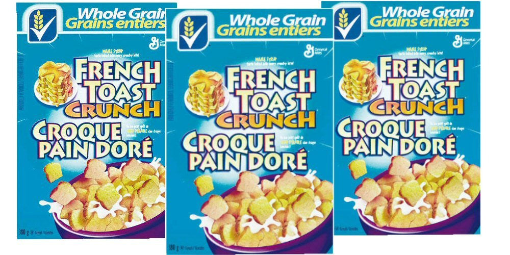 French Toast Crunch Cereal, 380g/13.4 oz., (3pk) {Imported from Canada}