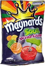 Maynards, Sour Wine Gums, 170g(6oz) Pack of 5 {Imported from Canada}