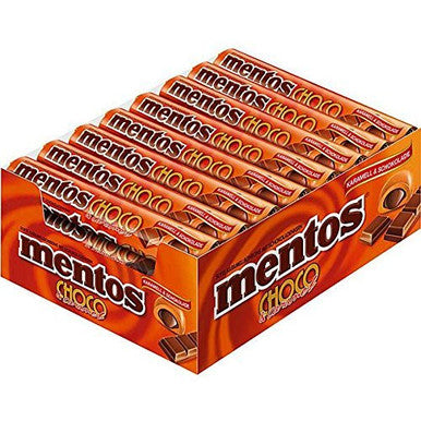 Mentos Choco and Caramel 24x38g {Imported from Canada}