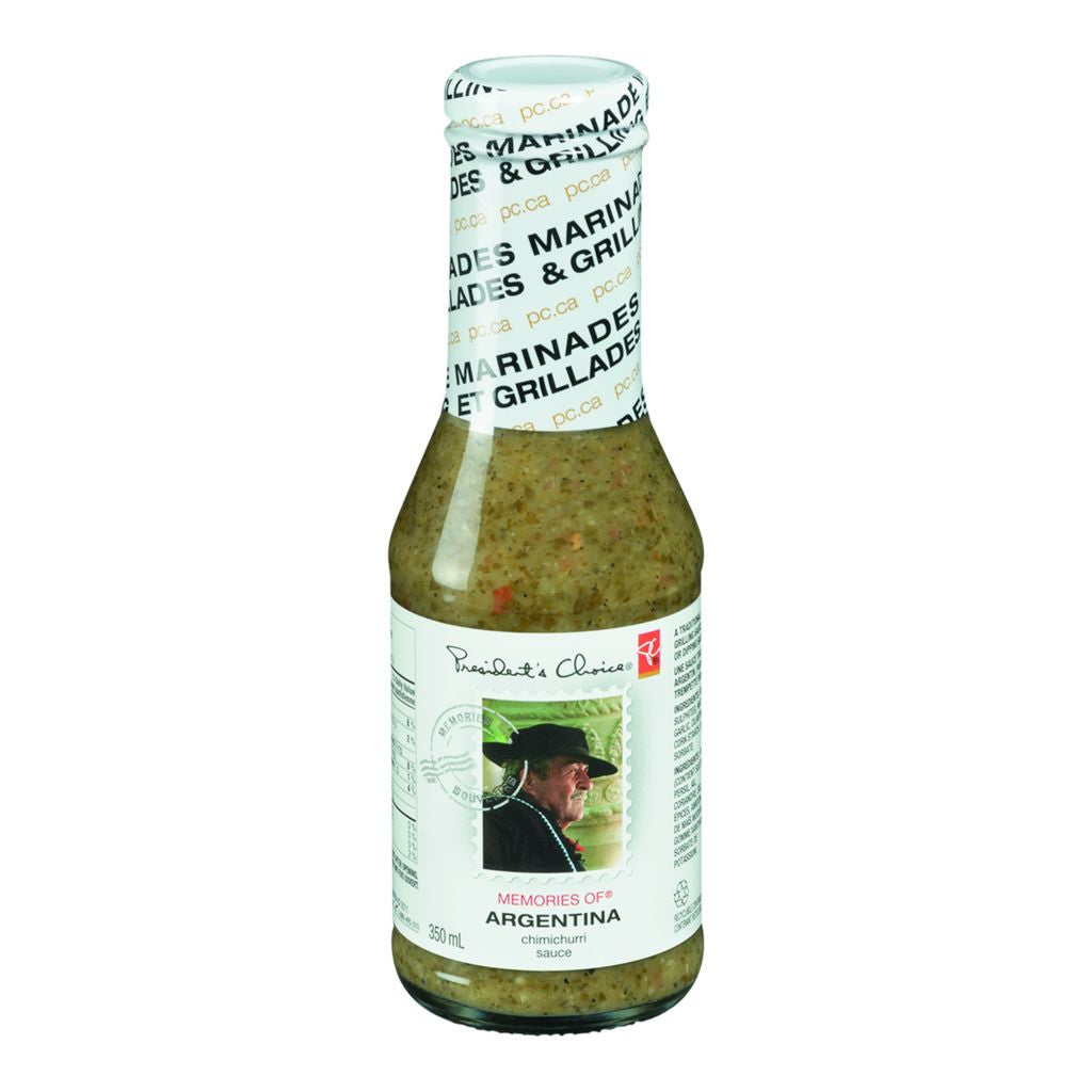 PC Memories Of Argentina Chimichurri Sauce 350ml/11.8 oz {Imported from Canada}