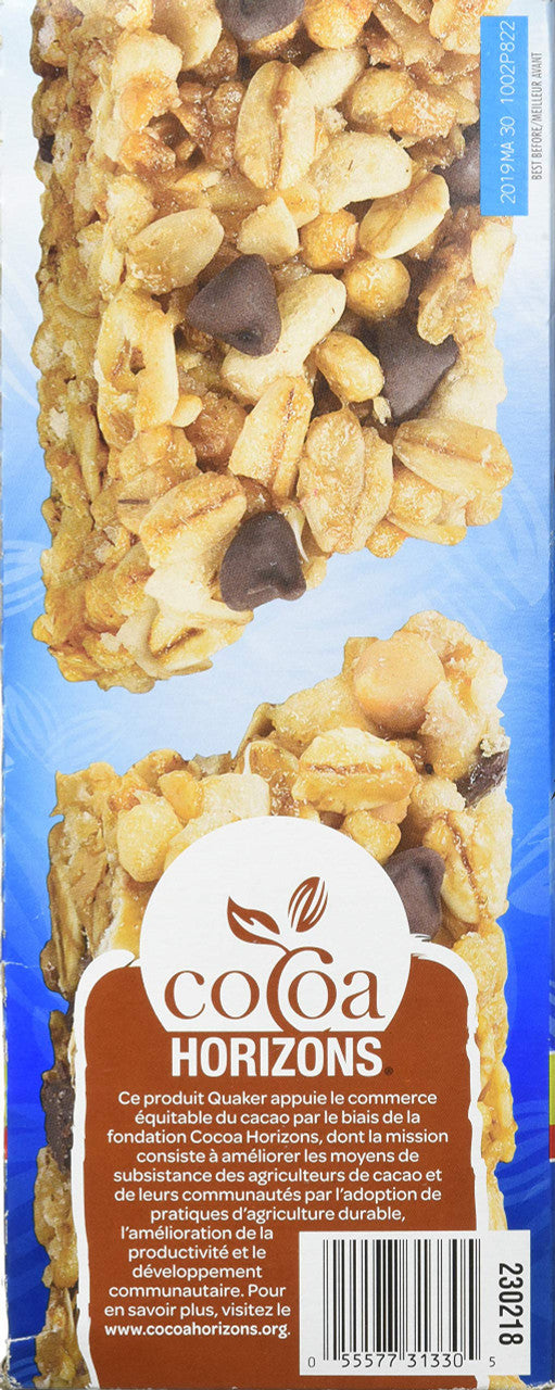 Quaker Chewy Chocolate Chip Bars- Club Size 48 Bars {Imported from Canada}