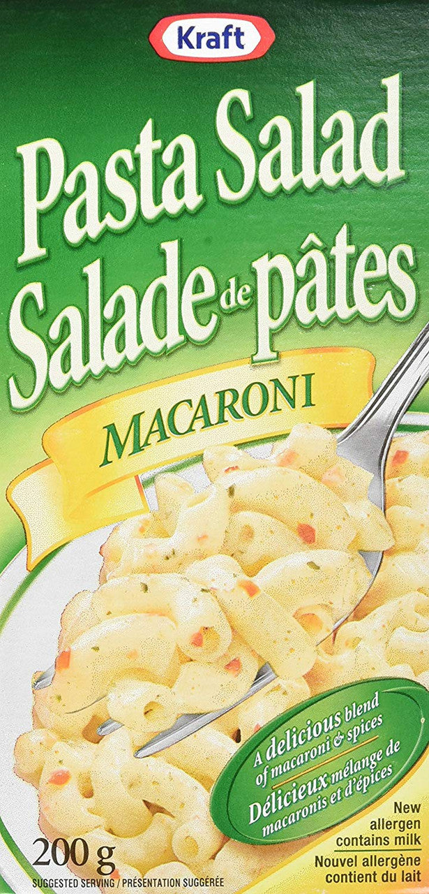 KRAFT Macaroni Salad Mix, 200g/7.1 oz., (Imported from Canada)