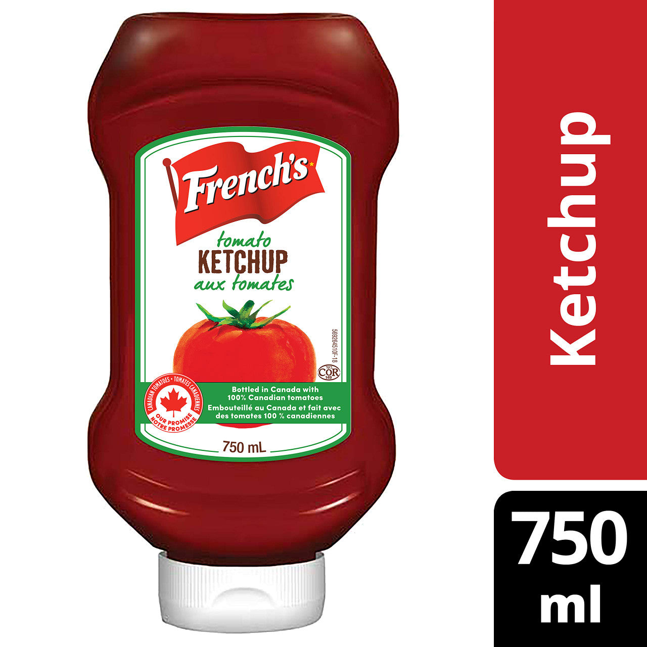 FRENCH'S Ketchup, 750ml bottle {Imported from Canada}