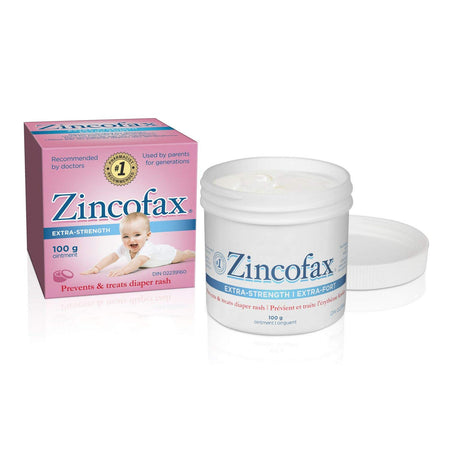 Zincofax Cream Extra Strength OIntment, Diaper Rash, 100g/3.5oz., {Imported from Canada}