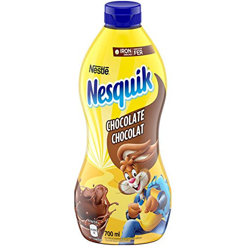 Nesquik Original Chocolate Syrup - 700ml/23.7 fl. oz., {Imported from Canada}