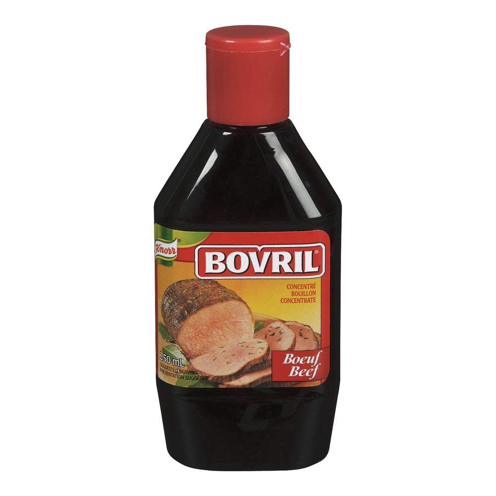 Knorr Bovril Beef Bouillon, 250ml/8.5 fl. oz., (6 Pack) {Imported from Canada}