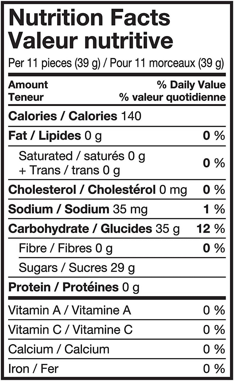 Maynards Gummy Tropical Swedish Berries 185g/6.5 oz., 9 Count, {Imported from Canada}