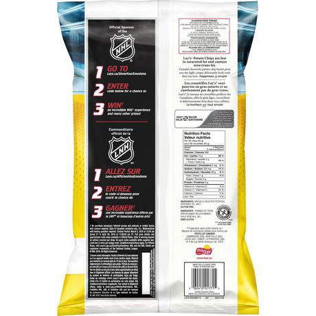 Lay's Classic Potato Chips 255g/9 oz., {Imported from Canada}