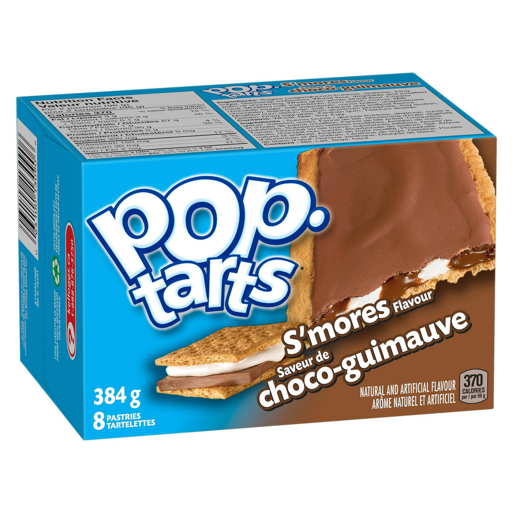 Kellogg's Pop-Tarts, S'mores Flavored, 8 pastries, 384g/13.5 oz.